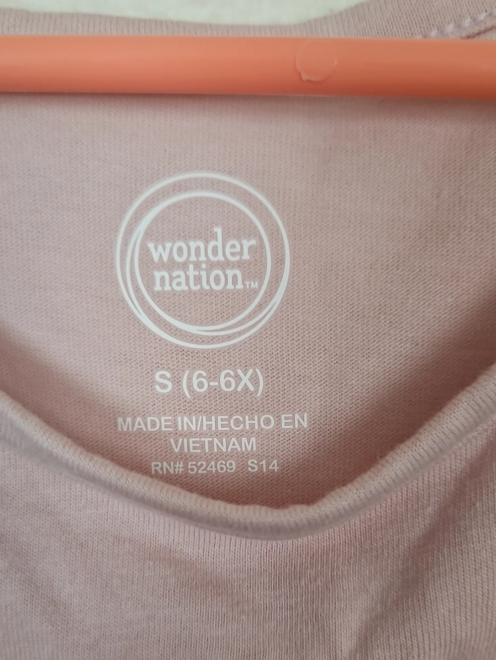 wonder nation Light Pink Short Sleeve Pocket Dress